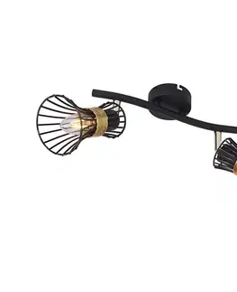 Svietidlá Globo 54814-2 - Bodové svietidlo PURRA 2xE14/40W/230V 54814-2