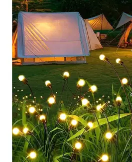 LED osvetlenie  LED Solárne dekoračné svietidlo 10xLED/1,2V 3000K 73 cm 600 mAh IP44 SOLAR 10 CLUSTER