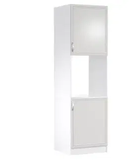 Kuchynské skrinky stojace Kuchynská Skrinka Sycylia D60p P Biely/Dub Lancelot