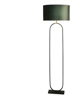 Lampy Searchlight EU95101GR - Stojacia lampa MODISH 1xE27/60W/230V zelená EU95101GR