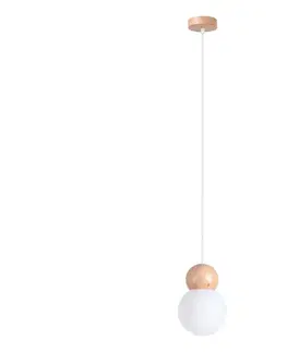 Svietidlá  SL.1390 - Luster na lanku PEKKA 1xG9/8W/230V biela SL.1390