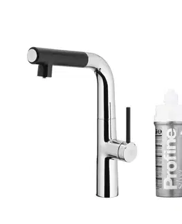 Kuchynské drezy KFA KFA - Batéria MUNGO drezová stojanková s filtráciou, chróm 6733-914-00