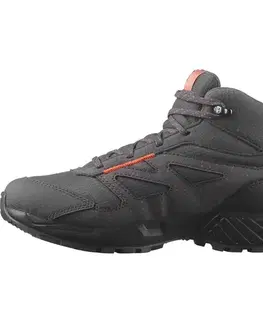 Vysoká outdoor obuv Salomon Outway Mid CSWP J Veľkosť: 31 EUR