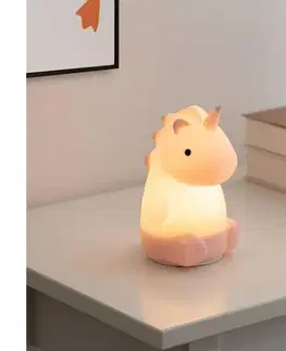 Svietidlá Eglo 75946-LED RGBW Nabíjateľné detské nočné svetlo CASTELLINO LED/5W/5V 1200mAh jednorožec 75946