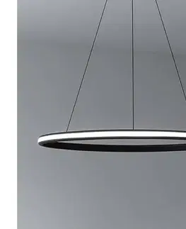 Svietidlá  LED Stmievateľný luster na lanku LED/55W/230V 3000-6500K pr. 60 cm + diaľkové ovládanie TA2305/B