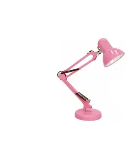 Lampy  Stolná lampa AURIQ 1xE27/60W/230V ružová 004828