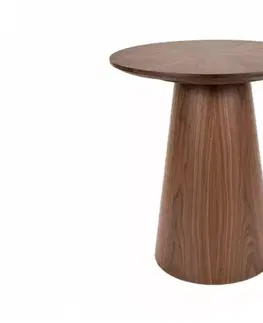 Konferenčné stolíky Signal Konferenčný stolík ANGEL 50 | orech 45 cm