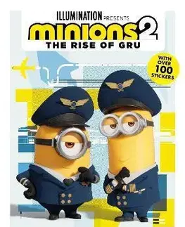 Nalepovačky, vystrihovačky, skladačky Minions 2: The Rise of Gru Sticker Activity Book