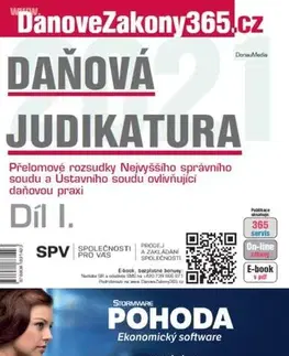Dane, účtovníctvo Daňová judikatura (I.) - Kolektív autorov