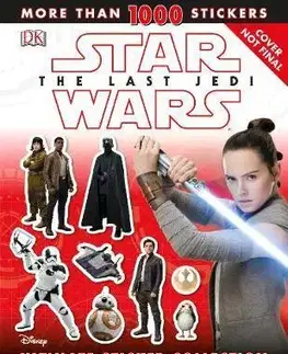 Film - encyklopédie, ročenky Star Wars The Last Jedi (TM) Ultimate Sticker Collection - David Fentiman