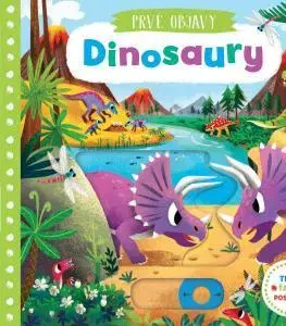 Leporelá, krabičky, puzzle knihy Dinosaury - Prvé objavy