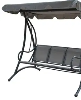 Záhradné hojdačky Kinekus Hojdačka záhr. LENOX, nosnosť 250 kg, 194x119x170 cm, PE 160 g/m2