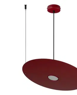 Svietidlá  Luster na lanku PIATTO 1xGX53/15W/230V, priemer 45 cm, vínový MLP2915