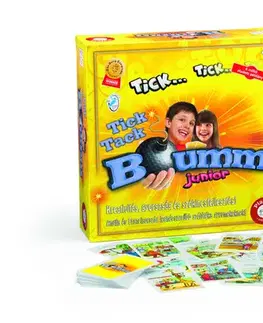 Hry v maďarčine Piatnik Játék Tick.. Tack.. Bumm Junior Piatnik (hra v maďarčine)