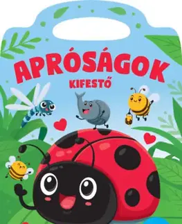 Nalepovačky, vystrihovačky, skladačky Apróságok kifestő