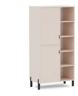 Nábytok ArtStol Regál CREMONA 2D4L | ľavá