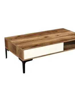 Konferenčné stolíky Konferenčný stolík Istanbul - Walnut, Cream