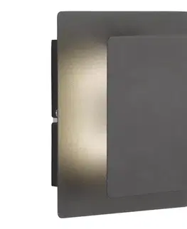 Svietidlá Wofi 4048-102Q - LED Nástenné svietidlo BAYONNE LED/6,5W/230V antracit 4048-102Q