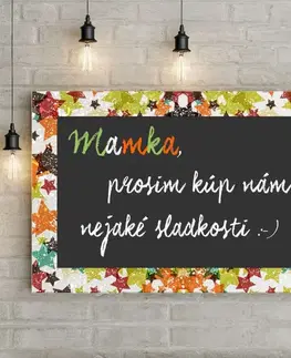 Tabule pre popis kriedou Detská tabuľka pre popis s kriedou