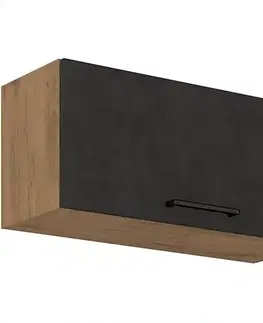 Kuchynské skrinky visiace Skrinka do kuchyne VIGO grafit mat 80GU-36 1F