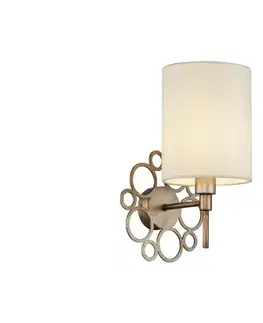 Svietidlá Maytoni H007WL-01G - Nástenné svietidlo ANNA 1xE14/40W/230V H007WL-01G