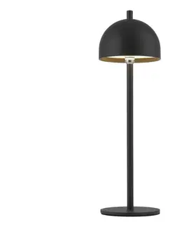LED osvetlenie Schöner Wohnen 19244-18 - LED stmievateľná stolná lampa BELLIS LED/2,5W/5V IP54 čierna 19244-18