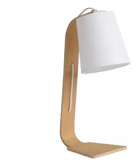 Lampy Lucide 06502/81/31 - Stolná lampa NORDIC 1xE14/40W/230V biela 06502/81/31