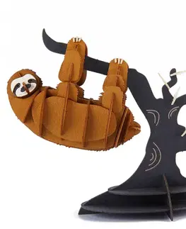 3D puzzle 3D Creative Farebné 3D puzzle Leňochod