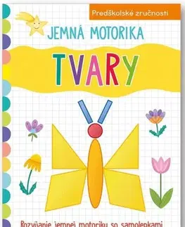 Príprava do školy, pracovné zošity Jemná motorika - Tvary
