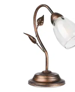 Lampy ONLI - Stolná lampa LILIANA 1xE14/6W/230V 30 cm 4716/L