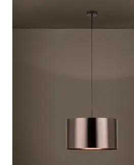 Svietidlá Eglo 39356 - Luster na lanku SAGANTO 1 1xE27/60W/230V medená 39356