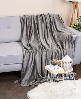 Prikrývky 4Home Deka Soft Dreams Luxury sivá, 150 x 200 cm