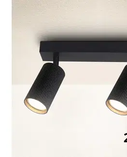 Svietidlá Brilagi - LED RGBW stmievateľné bodové svietidlo SELE MODERN 2xGU10/4,8W/230V čierne BG2866+2xAI2382