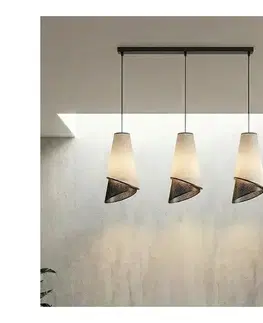 Svietidlá EMIBIG Závesné svietidlo MODA 3xE27/15W/230V sivá/čierna 1619/3