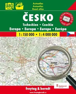 Do auta Česko autoatlas 1:150 000