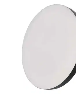 Svietidlá  LED Kúpeľňové stropné svietidlo LED/18W/230V 3000/4000/5700K IP55 čierna ZM7154