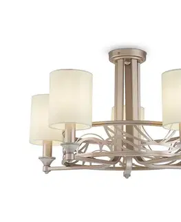 Svietidlá Maytoni H004CL-05BG - Prisadený luster VITTORIA 5xE14/40W/230V H004CL-05BG