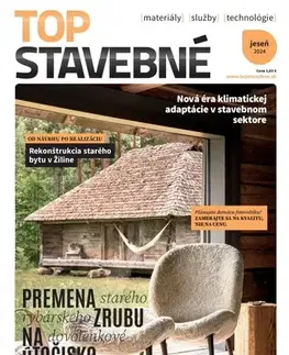 Dom, byt, stavba -ostatné Top stavebné materiály, služby, technológie jeseň 2024 - Kolektív autorov
