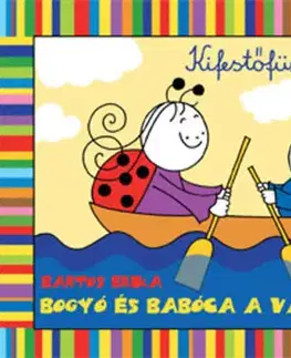 Pre deti a mládež - ostatné Bogyó és Babóca a Varázszsigeten - kifestő - Erika Bartos