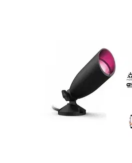 Záhradné lampy WiZ - LED RGBW Stmievateľné vonkajšie bodové svietidlo SPOT LED/4W/12V IP65 Wi-Fi 872016907165000
