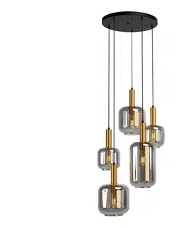 Svietidlá Redo 01-3214 - Luster na lanku BRINA 5xE27/23W/230V 01-3214