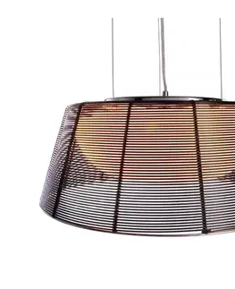 Svietidlá Deko-Light 342032 - Luster na lanku FILO 3xE27/60W/230V pr. 39 cm čierna 342032