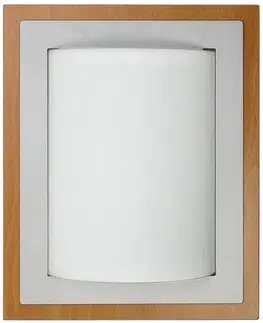 Stropná svetla Stropná lampa Mera (28X23) E27 60W svetlé drevo