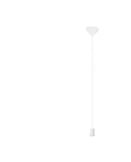 Predlžovacie káble Eglo 300168 - Napájací kábel CURITIBA 1xE27/40W/230V biela 300168