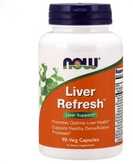 Podpora pečene NOW Foods Liver refresh