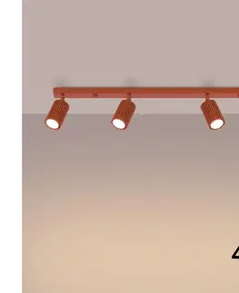 Svietidlá BRILAGI - LED bodové svietidlo CRESTO 4xGU10/10W/230V červené BR.1641