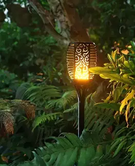 Solárne dekoračné lampy Solárna lampa FAKĽA 41CM VO2222