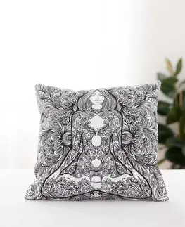 Dekoračné obliečky MKLozkoviny.sk Obliečka na vankúš mikroplyš 45 × 45 cm - Buddha 6 L02-  -