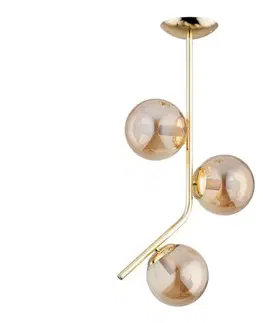Svietidlá  Luster na tyči LALEN 3xE14/40W/230V béžová 62277