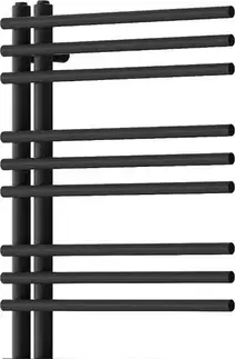 Radiátory do kúpeľne MEXEN - Neptún vykurovací rebrík/radiátor 1200 x 500 mm, 456 W, čierna W101-1200-500-00-70
